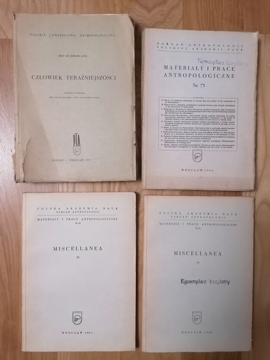 Stare materiały i prace antropologiczne