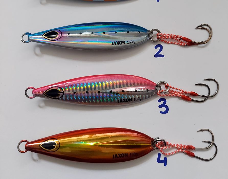 Pilker Jaxon Holo Reflex Skemp BP-HO 160 g - 3 sztuki