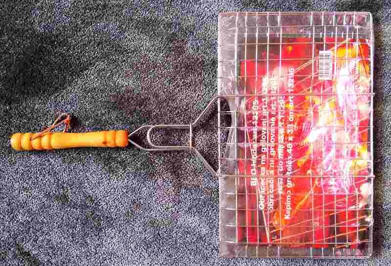 RUSZT DO PIECZENIA RYB grilowania nierdzewna stal