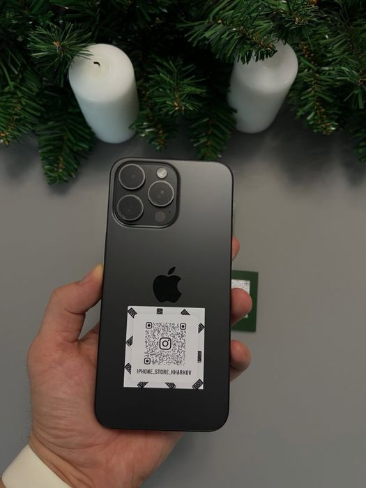 iPhone 15 Pro Max,256GB,Black!Гарантия!Магазин!