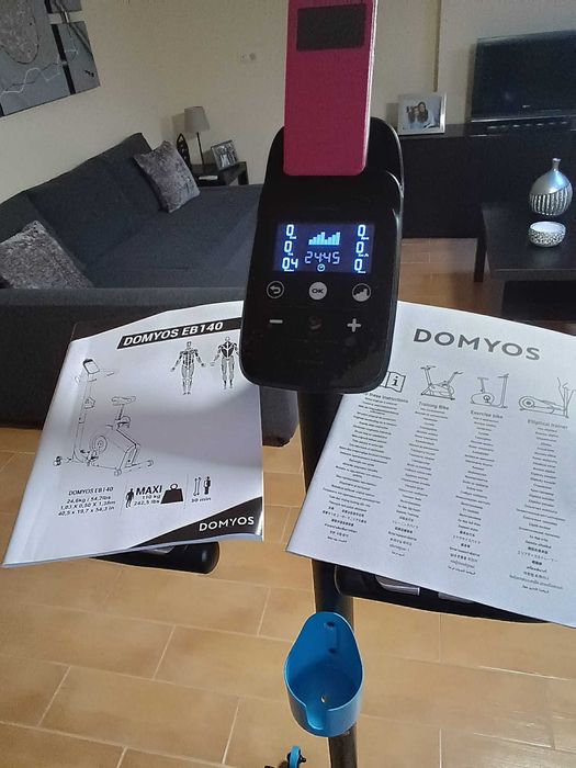 Bicicleta estática Domyos 140 - BEJA
