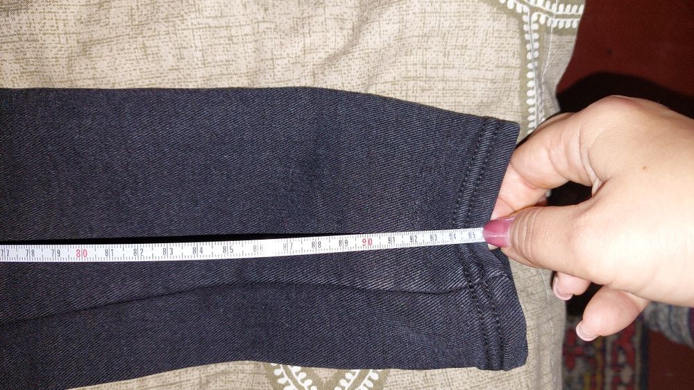 Джинсы утепленные