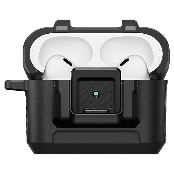 Etui Spigen Lock Fit na AirPods Pro 3 - czarne