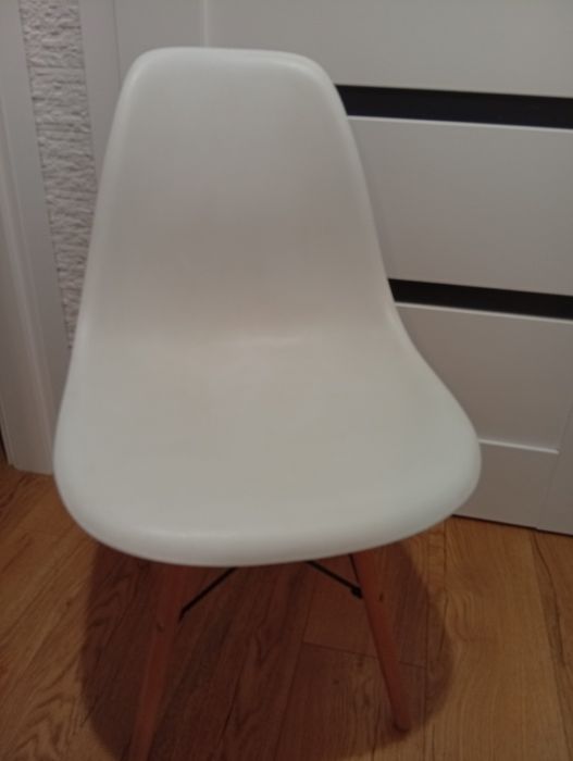 Krzesła skandynawskie, krzesła do jadalni, 6 sztuk