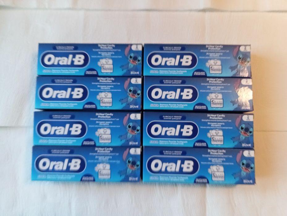 Oral-B Junior Stitch Pasta Do Zębów dla Dzieci 75 ml 8 szt