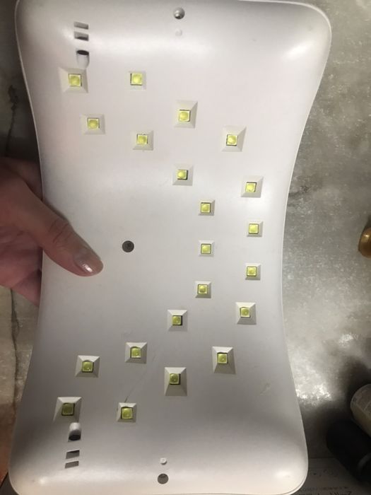 Лампа для маникюра sun 8 лед лампа манікюрна лампа