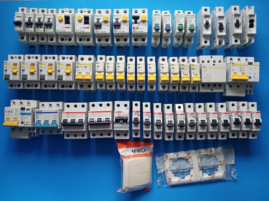 Диференціальний автомат / Пристрій захисного вимкнення (ПЗВ)/ Вимикачі
