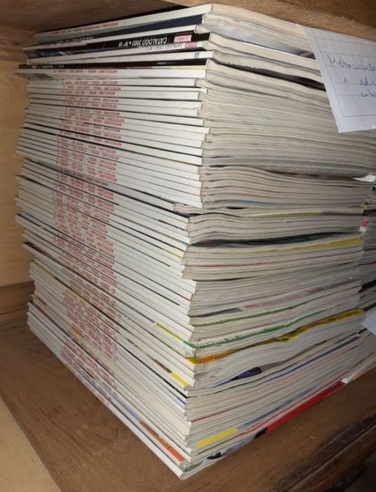 Lote de revistas motociclismo antigas