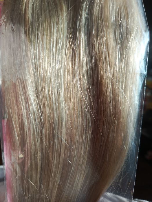Włosy blond shein