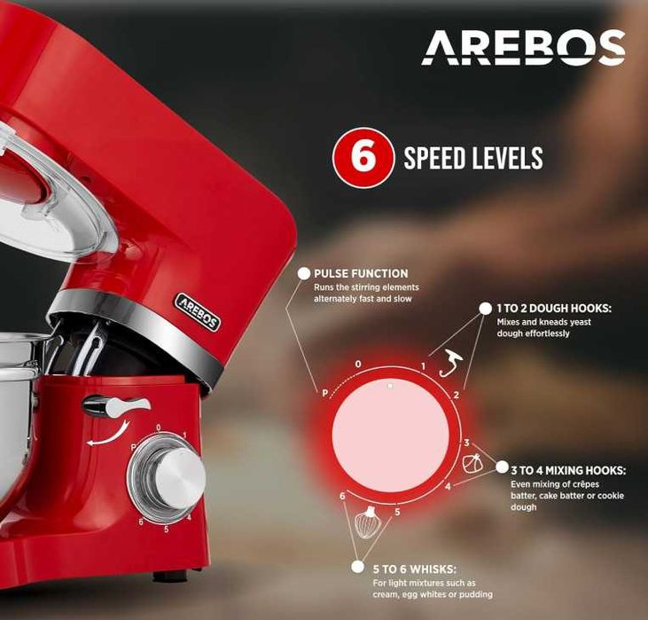 Robot planetarny AREBOS 1500W