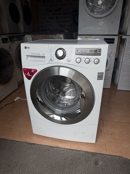 Пральна машина LG F1081ND – 6 кг | Вузька А+++ прямий привід Direct drive