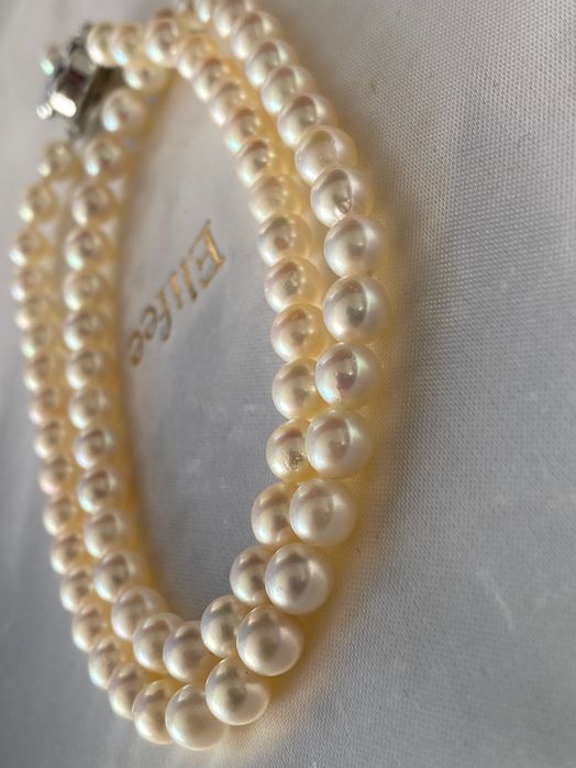 Piękny naszyjnik z Akoya pereł