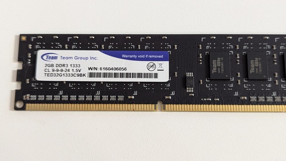 Оперативна память DDR3 1333 2 GB