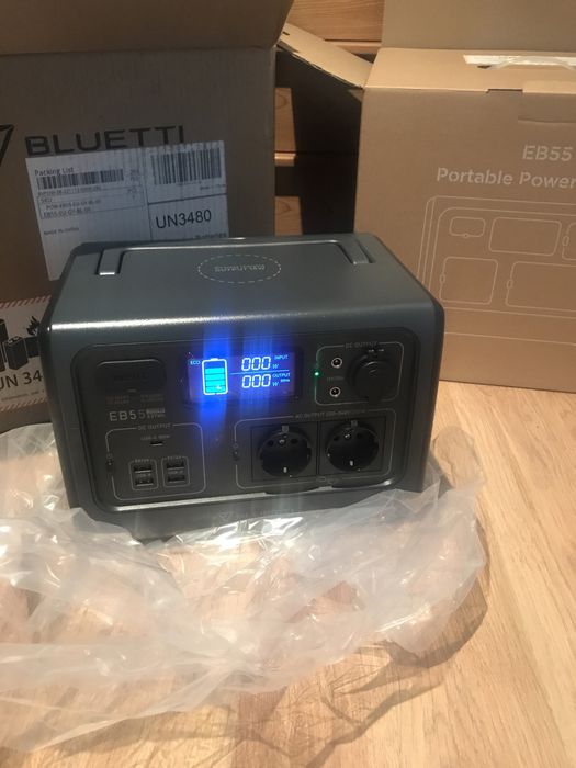 Зарядна Станція Bluetti EB55   700W, 537Wh (В наявності)
