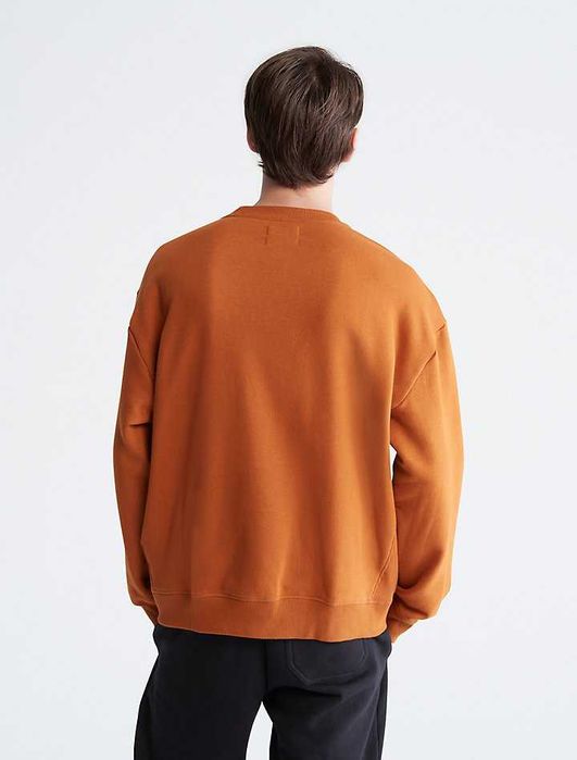 Кофта calvin klein свитшот ( ck Caramel Brown sweatshirt ) c америки L