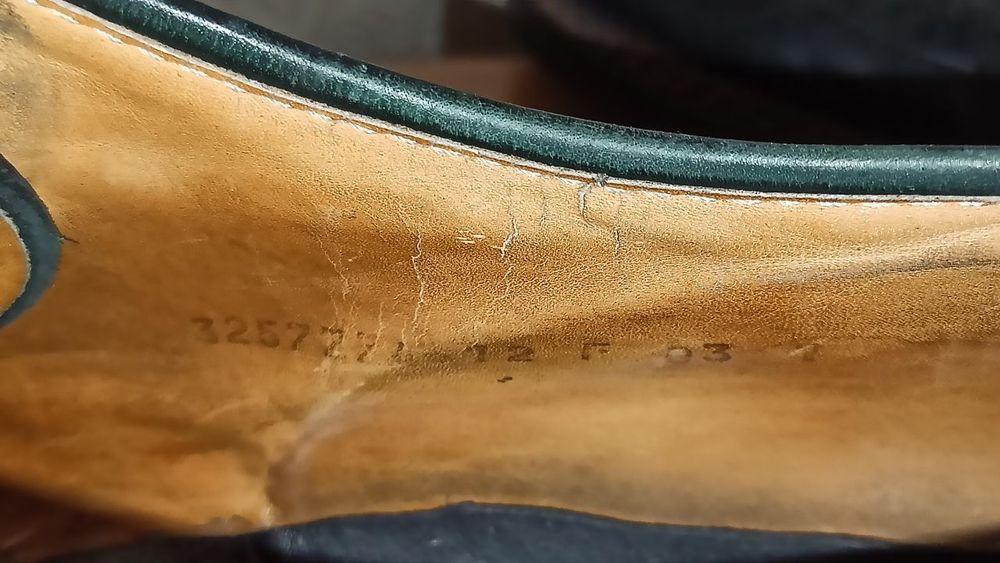 Туфли кожаные, 30 см