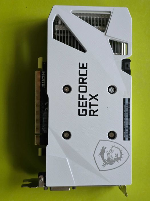 Відеокарта MSI PCI-Ex GeForce RTX 3050 Ventus 2X XS White OC 8GB GDDR6