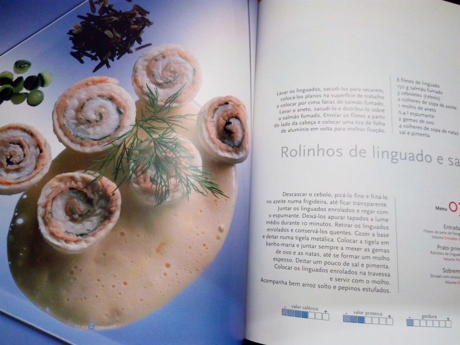 Livros "Comer bem, viver melhor"
