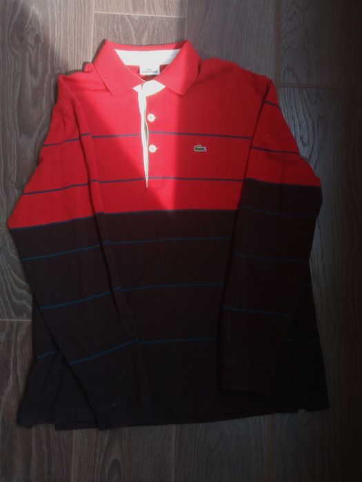 Поло Lacoste с длинным рукавом