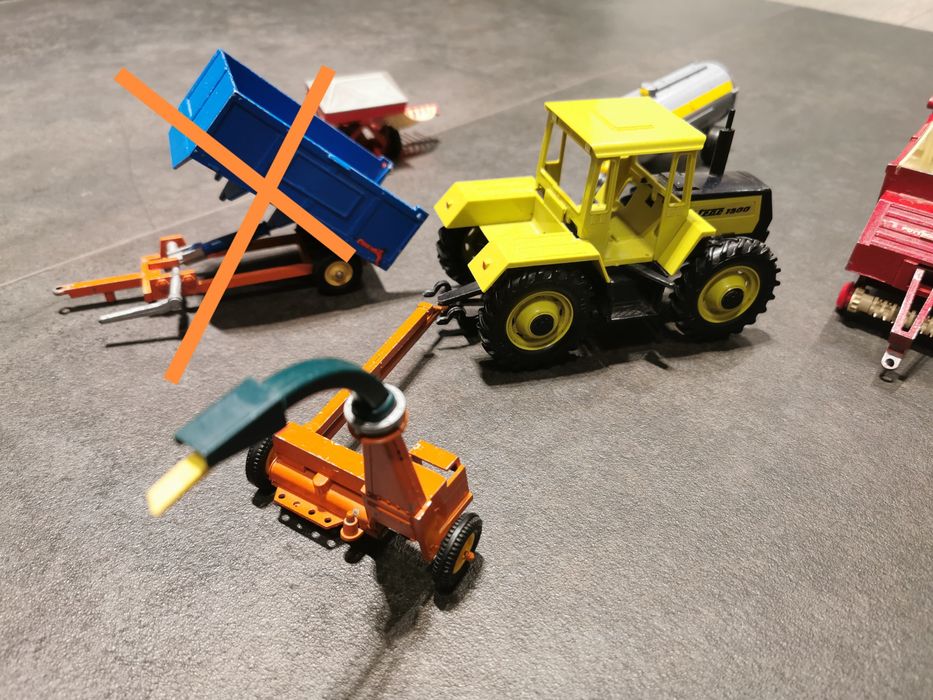 Maszyny rolnicze - zestaw Britains