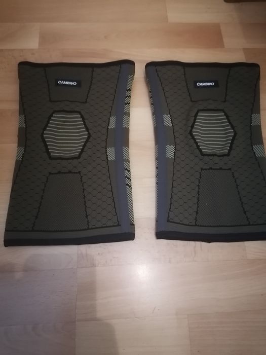 Cambivo Orteza Kolana z Stabilizatorami i Poduszką, Bandaż Kolanowy, 2