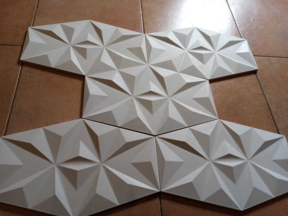 Gesso 3D, faço matrizes e moldes