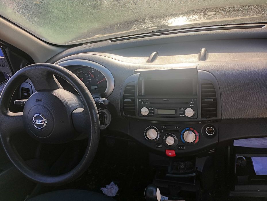 Nissan Micra K12 EY2 1,2b stacyjka 3d, części transport FV dostawa