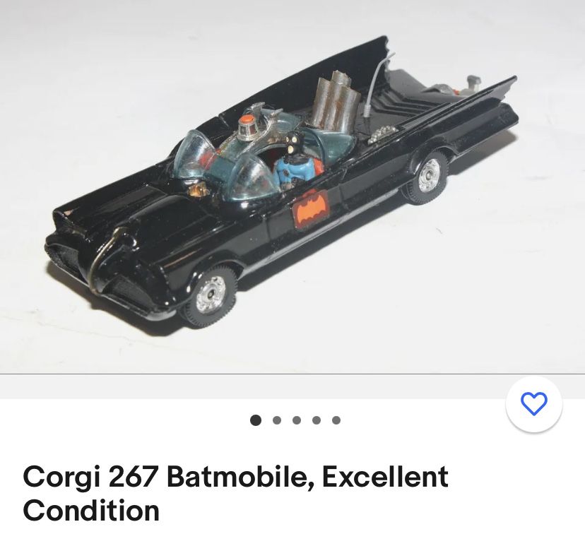 Corgi batmobile 2025 267