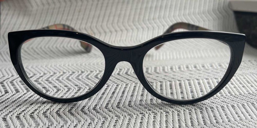 Okulary / oprawki - damskie Burberry jak nowe czarne
