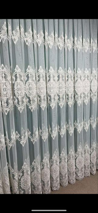 Сітка королівська камінці тюль штори