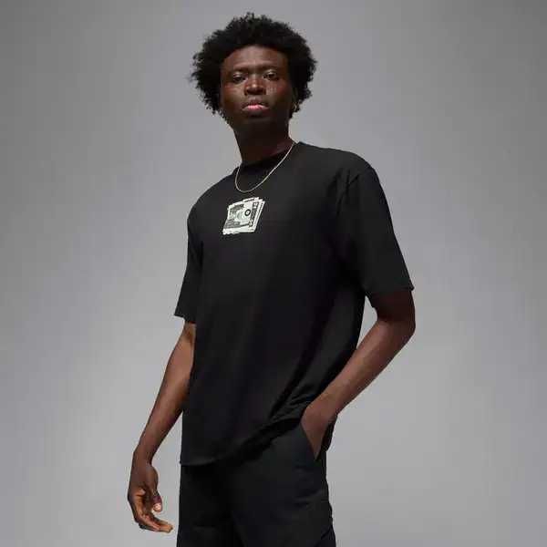 ОРИГІНАЛ! Футболка Air Jordan Aj3 Dollar Black S M L | IQ6952-010
