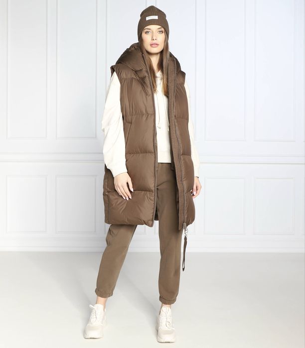 довга пухова жилетка, безрукавка з капюшоном Marc O’Polo, оригінал