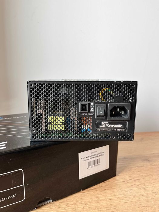Блок живлення Seasonic Prime Titanium 650W (SSR-650TD) - 3734