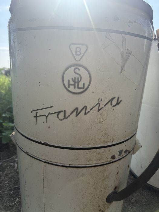 2 pralki Frania na chodzie antyk prl