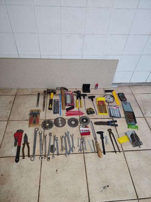 Conjunto várias ferramentas