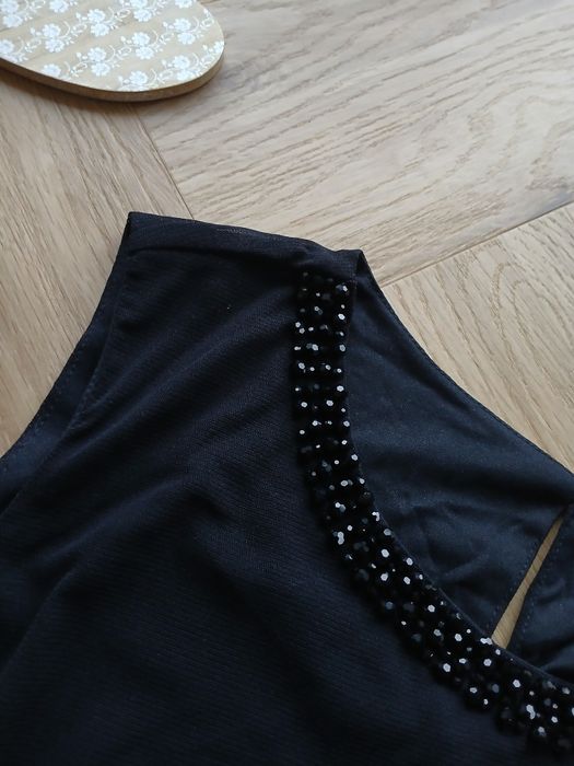 Sukienka mała czarna na Święta Sylwestra Quiosque / rozmiar S / M