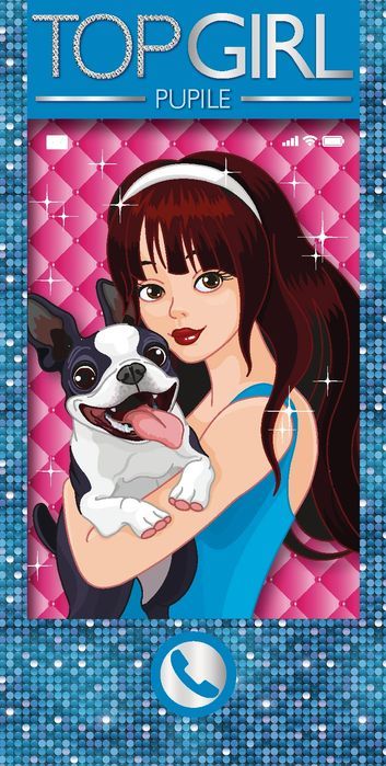Top Girl Pupile. Książeczka telefon. Nowy Produkt