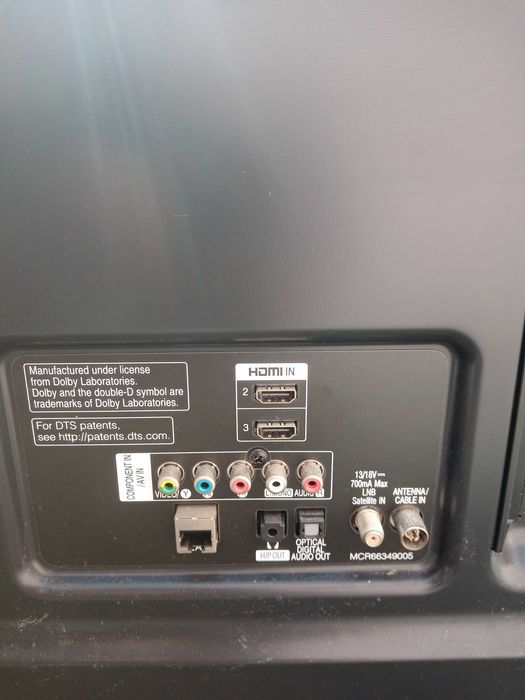 televisão grande LG