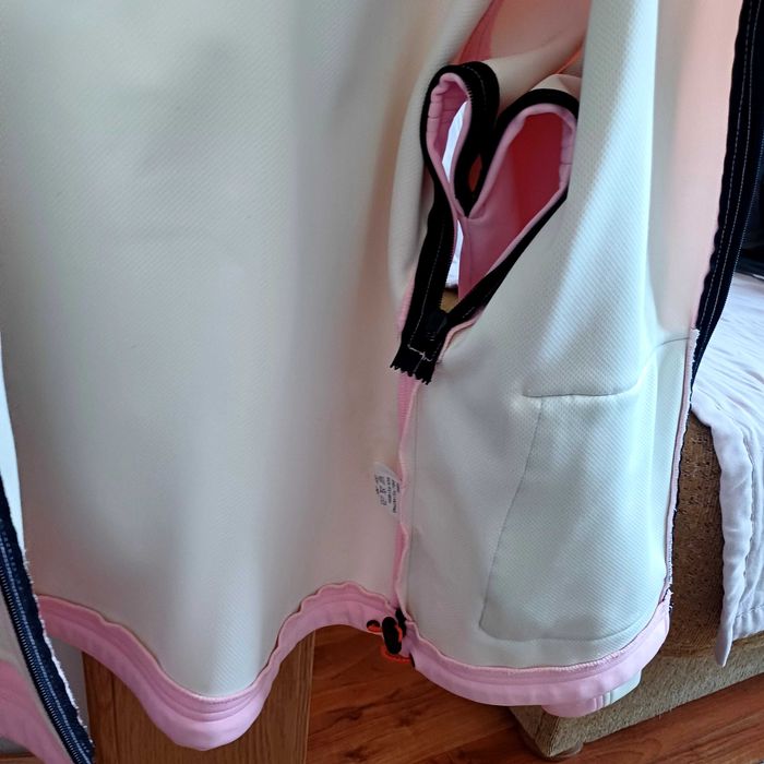 Kurtka soft. 2 w 1 oddychajaca,wiatroszcz.elna r.38-40 L Różowa Nowa