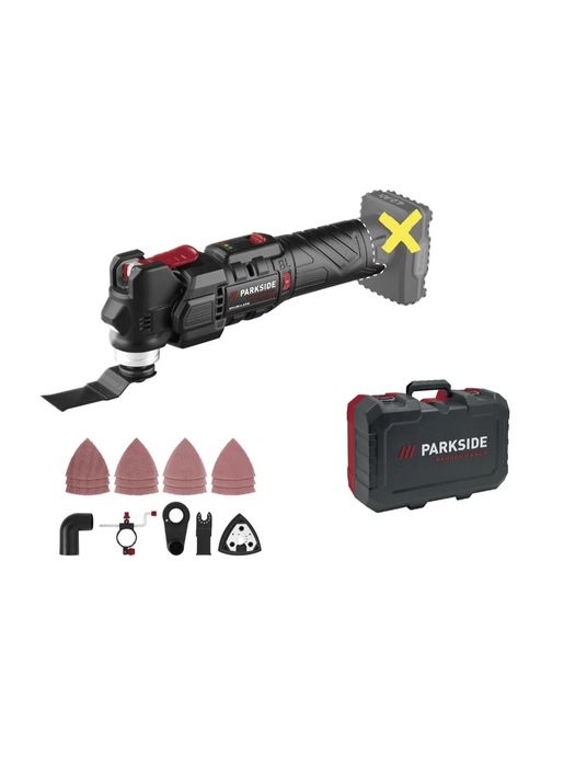 Ferramenta multifuncional recarregável 12V parkside performance