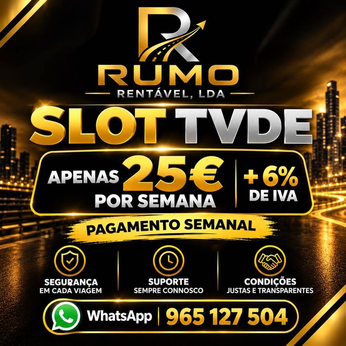 SLOT TVDE UBER/BOLT