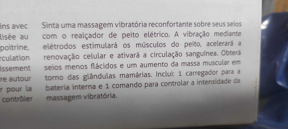 [NOVO]Potenciador de seios - Electric Breast Enhancer - Bright Look