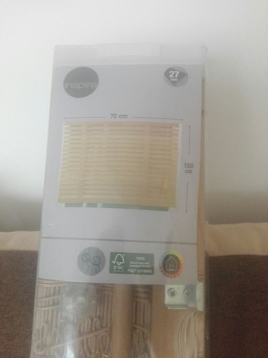 OKAZJA 2 NOWE żaluzje drewniane