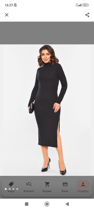 Сукня жіноча чорна