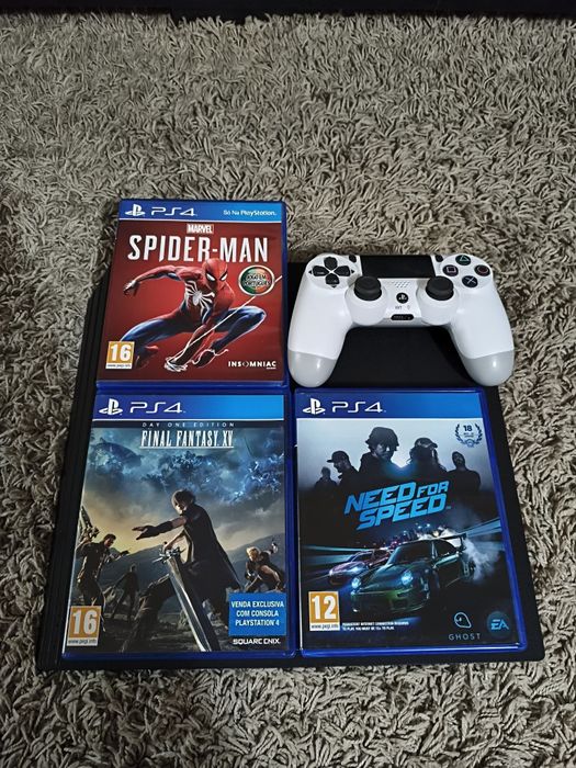 PlayStation 4 Pro 1TB + 3 Jogos + Base de Refrigeração