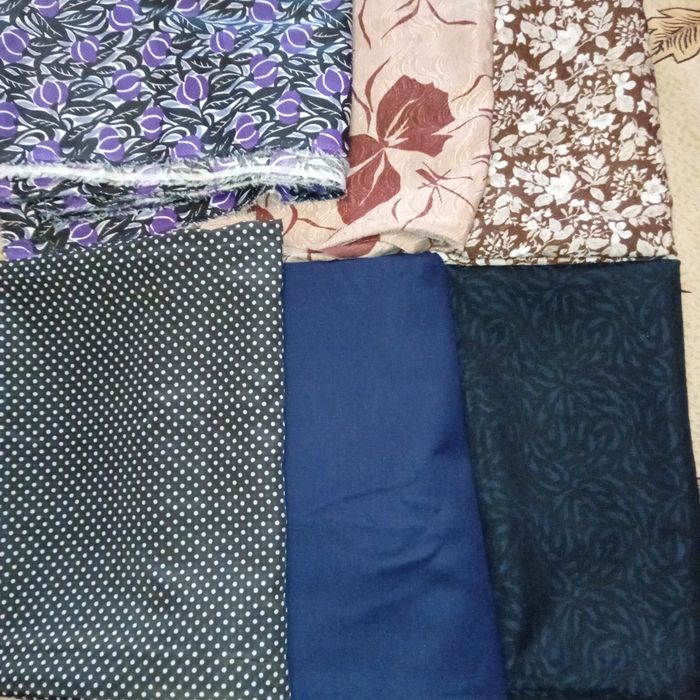 Отрезы тканей.!!