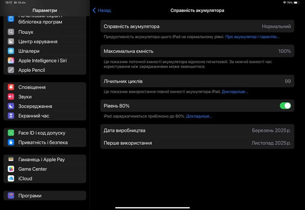 Apple iPad Pro 11 дюймів (2024)