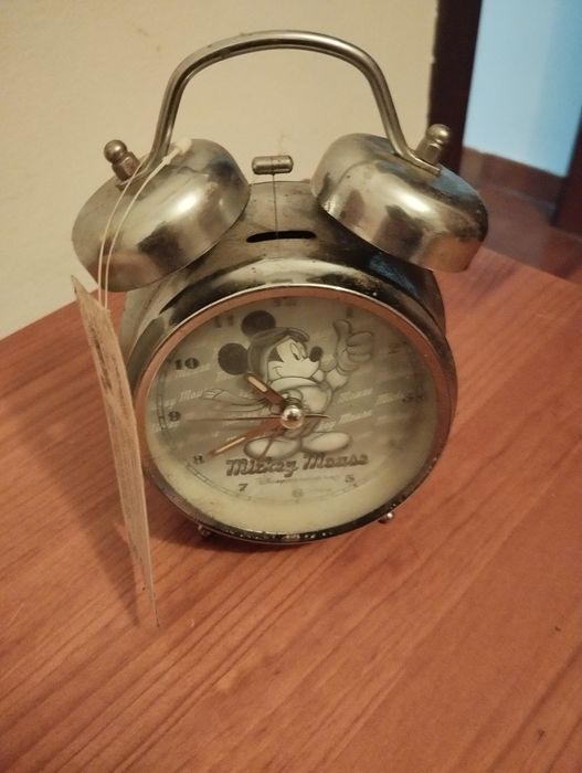 Relógio despertador Mickey Disneyland paris