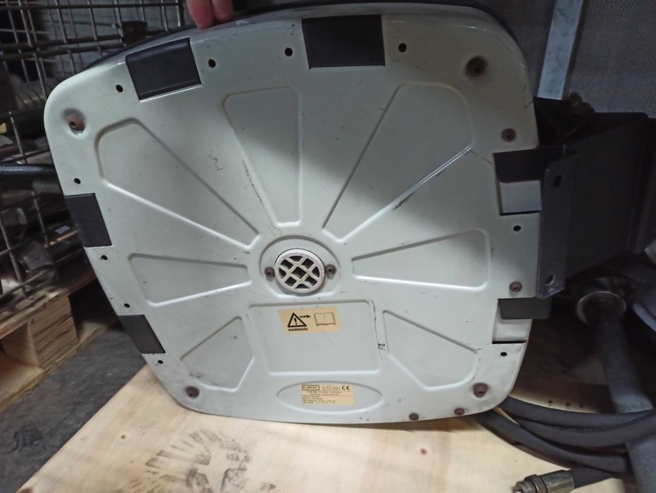 Enrolador mangueira de óleo com pistola digital