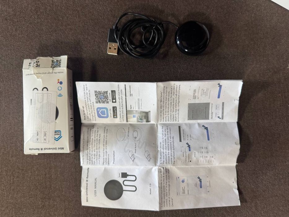 Продам універсальний Wi-Fi ІЧ-пульт (IR Remote) для керування побутовою технікою зі смартфона.